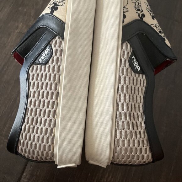 Disney X Master Of Arts Moa Mickey Mouse Slip On Sneakers Size 6.5 Runs Big - Picture 10 of 16